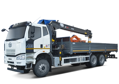 Кран-манипулятор FAW j6 6х4