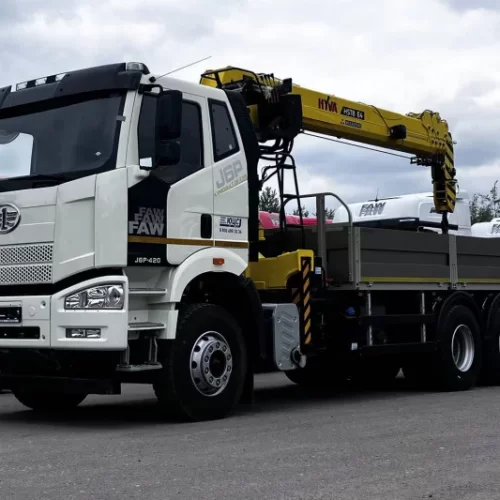 Кран-манипулятор FAW HYVA HST8E4