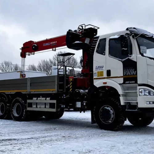 Кран-манипулятор FAW Kanglim KS1256 6х6