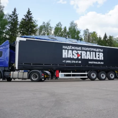 Шторный полуприцеп Hastrailer