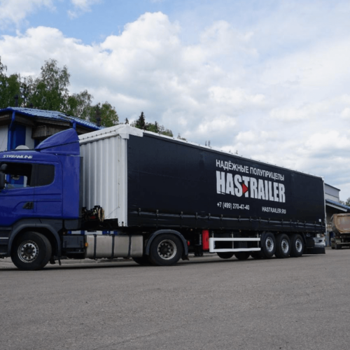 Полуприцеп HASLINER шторный с закладными под коники